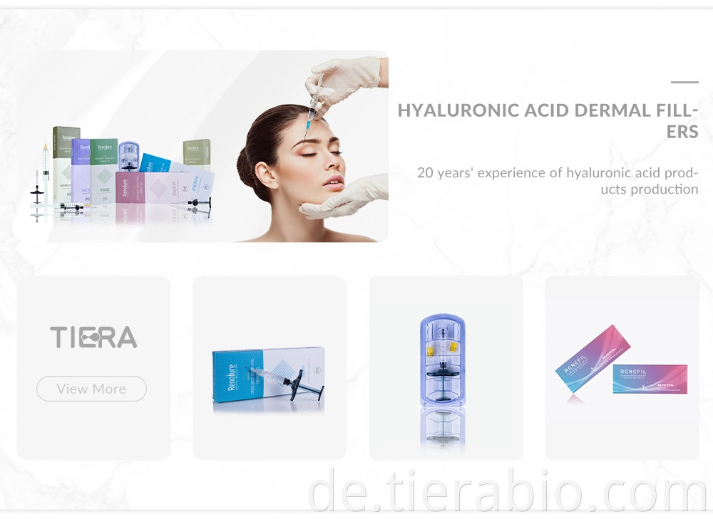 Dermeca Anti-Haarausfall-Lösung Hyaluronsäure-Serum Haarinjizierbare Meso-Cocktail-Haarwachstumsprodukte-Behandlung